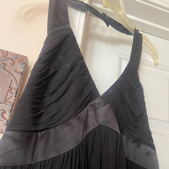 Maggie London Black Cocktail Dress ~size 12 - Picture 1 of 4
